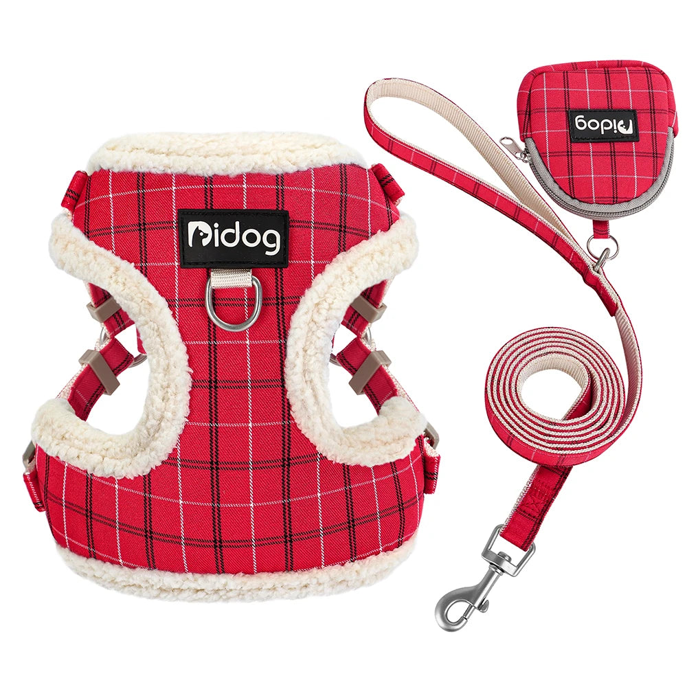 Soft Pet Dog Harnesses Vest No Pull Adjustable Chihuahua Puppy Cat Harness Leash Set For Small Medium Dogs Coat Arnes Perro