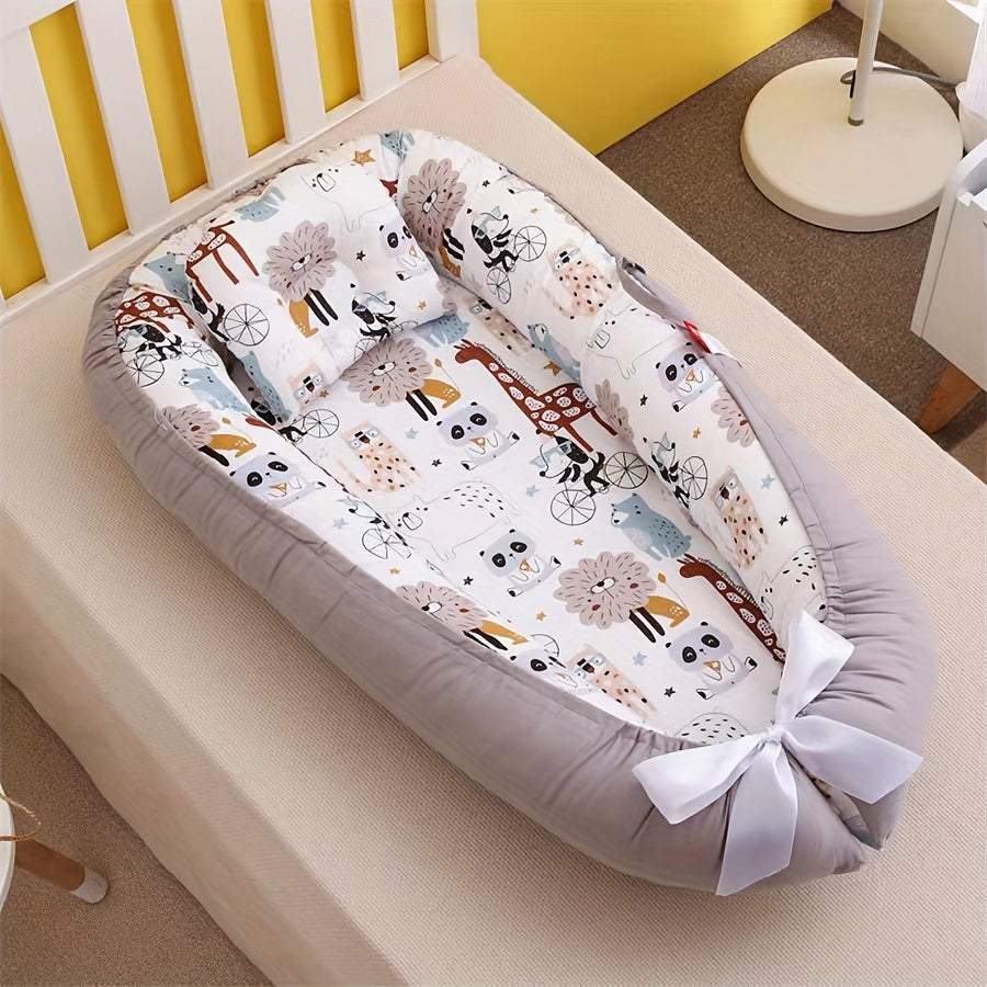 Comfort Expression Dog Beds for, Dog Bed with Bolster, Washable Dog Bed Sofa Pet Bed