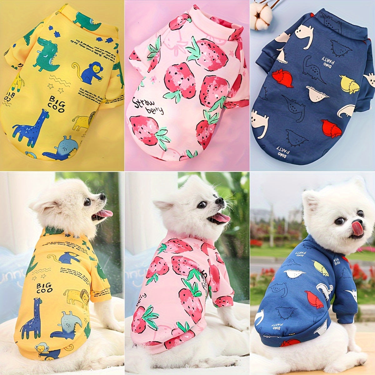 1pc Cozy Dog Sweatshirt - Winter And Spring Pet Apparel For Small & Medium Dogs - Keep Your Furry Friend Warm And Stylish
