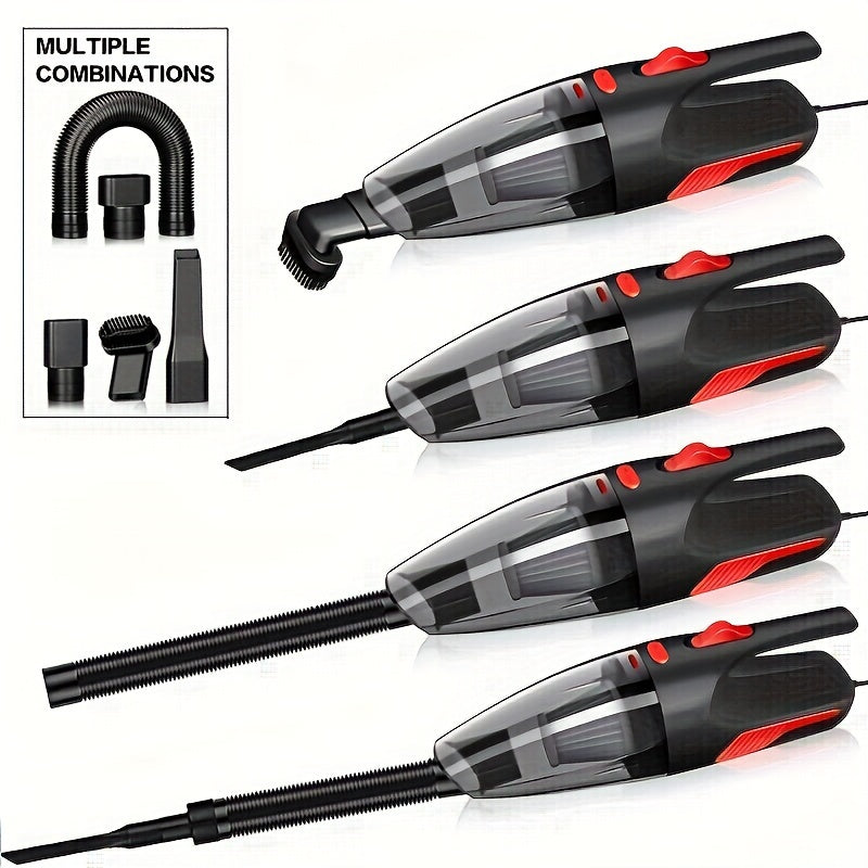 Mini Handheld High-Power Car Vacuum Cleaner, Car Dust Removal And Cleaning Products, Easy-To-Clean Pet, Handheld Vacuum Cleaner, Car Vacuum Cleaner, Without Battery