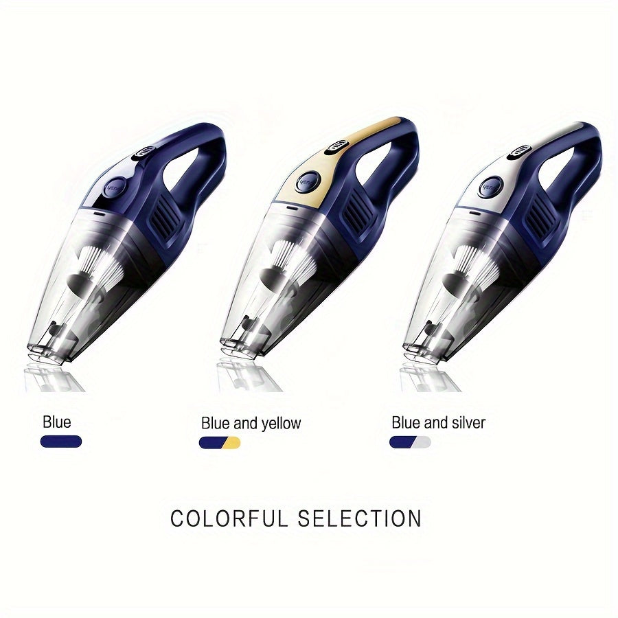 Car Vacuum Cleaner 5000pa Strong Suction, Powerful Handheld Wireless Vacuum Cleaner, USB Charging Long Working, Car Accessories For Men Women, Suitable For Cars, Homes, Offices, Pet Hair Cleaning