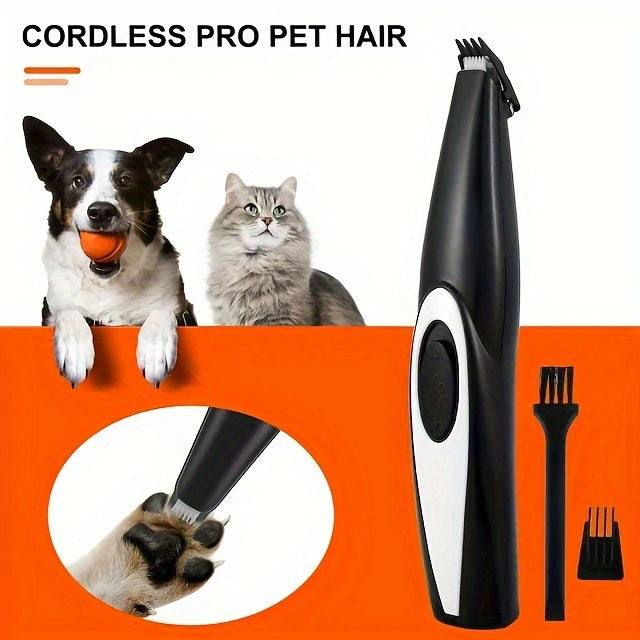 Pet Hair Clipper Dog Grooming Clipper Kit USB Rechargeable Dog Cat Shaver Clipper Cordless Electric Quiet Pet Grooming Tool