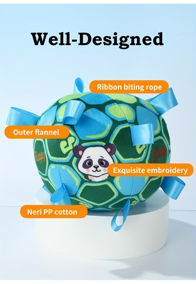 Durable Pet Toy Ball For Dog & Cat With Straps, Dog Chewing Ball Toy For Training Playing Teeth Cleaning, Interactive Fetch Pet Toy For Small Medium Large Dogs