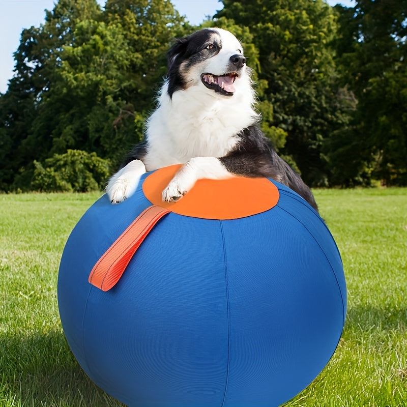 Inflatable Pet Toy Balls, 21.7-inch Dog Balls, Golden Retriever Anti-biting Balls, Soothing Boredom, Teasing Pet Training Balls, Dog Polo Pet Toys, Cattle And Dogs Herdsman Balls, Australian Shepherd Herdsman Balls (m Yards 2