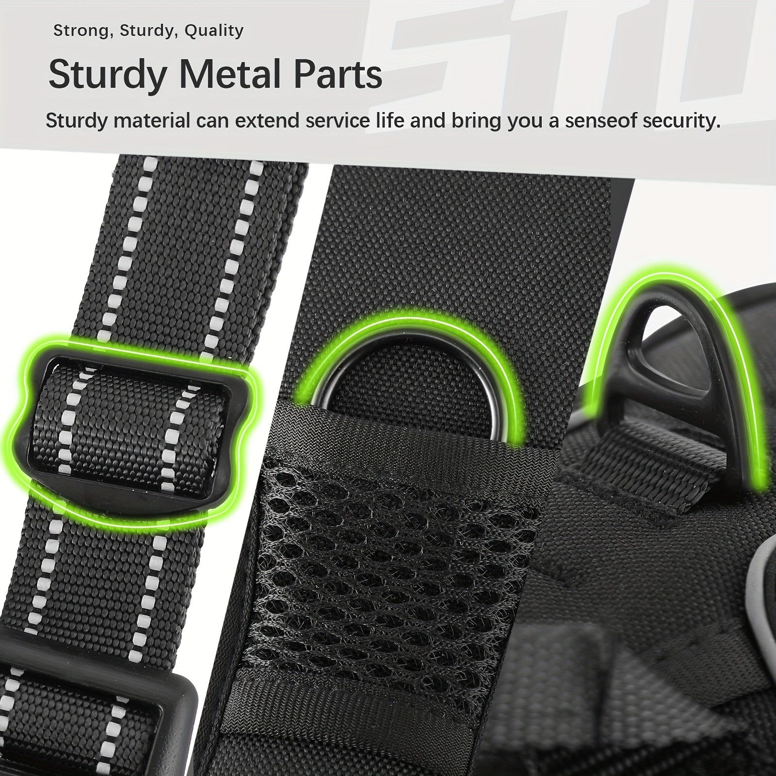 dog harness and leash set