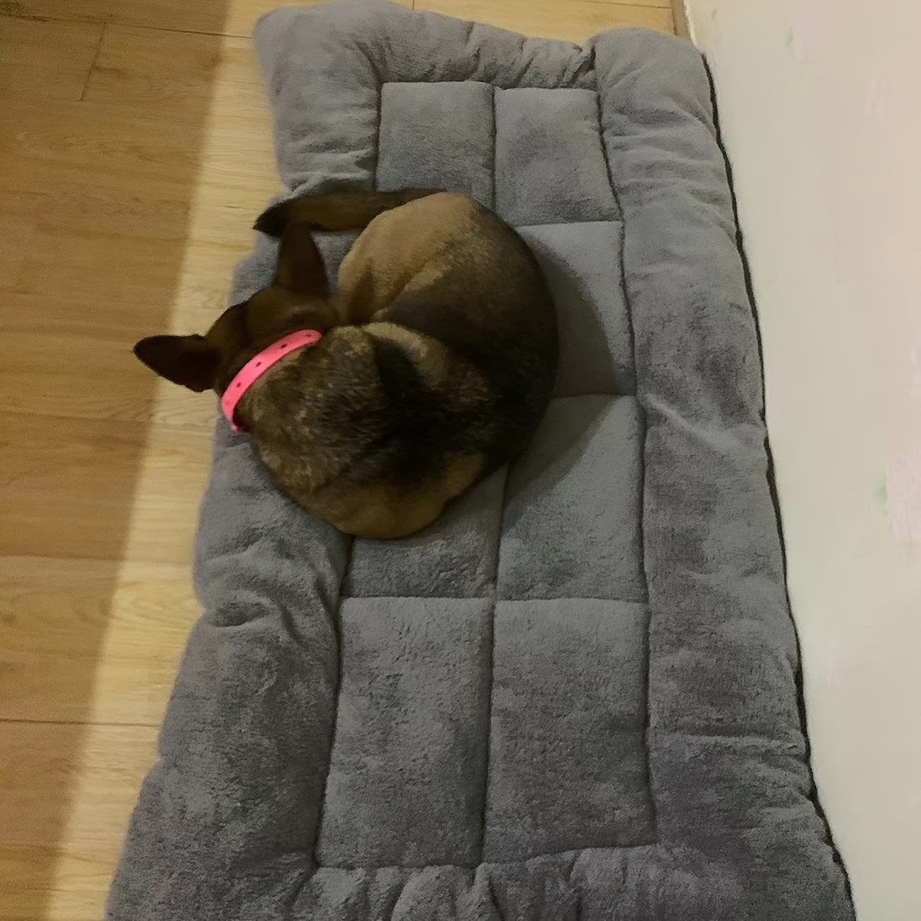 Extra Soft Plush Pet Bed for Dogs, Large Size, Reversible, All-Season Comfort, Polyester Fiber Filled, Suitable for Extra Small to Large Breeds up to 40kg, Rectangle Shape