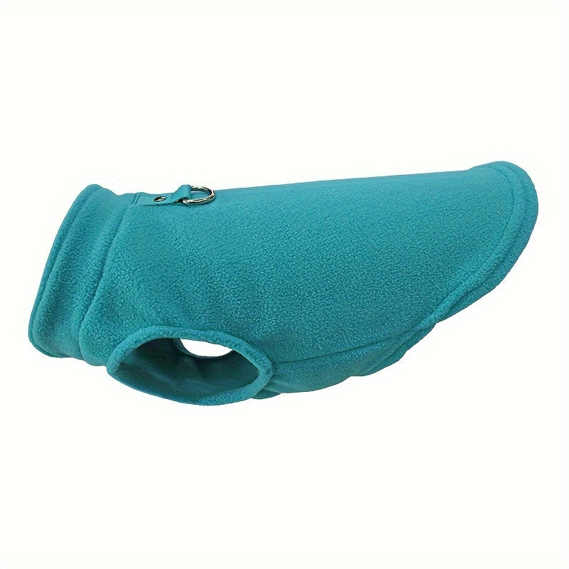 Tailoredtrend, Cozy Fleece Dog Vest - Thick, Solid Color Pet Apparel for Small to Medium Cats & Dogs, Hand Wash Only - Perfect for Fall/Winter