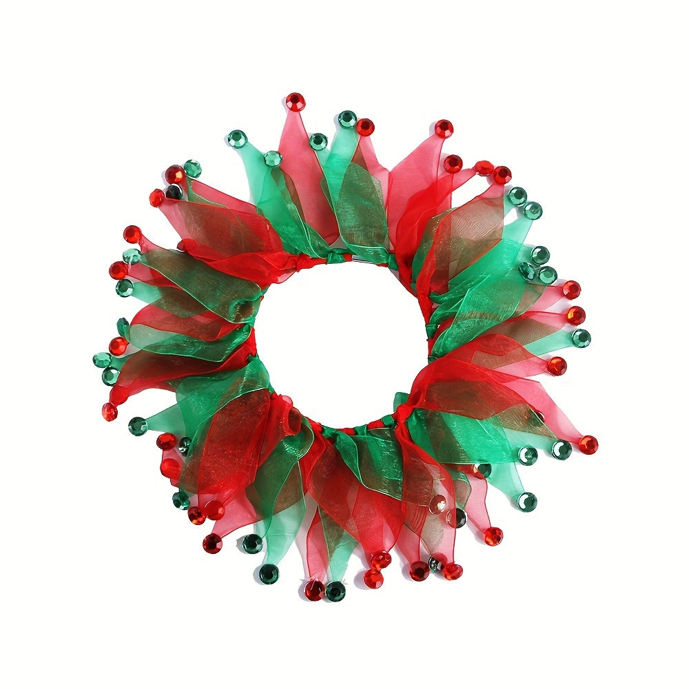 Festive Pet Collar for Dogs & Cats - Elastic, Polyester Holiday Accessory for Christmas, Halloween, St. Patrick's Day, Easter, 4th of July Celebrations