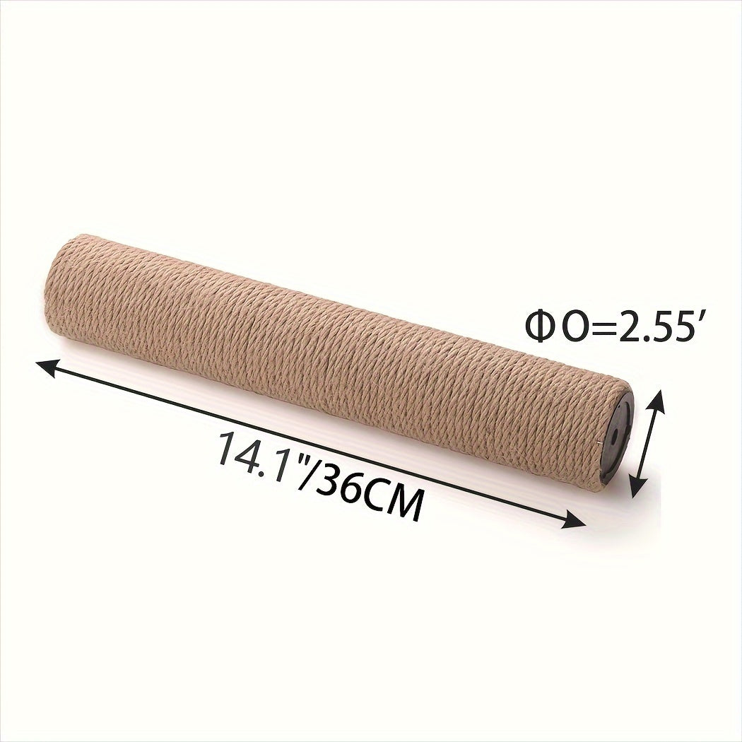 Cat Scratching Post, DIY Sisal Rope Cat Scratching Rod Toy For Indoor Cats, Pet Furniture Accessories