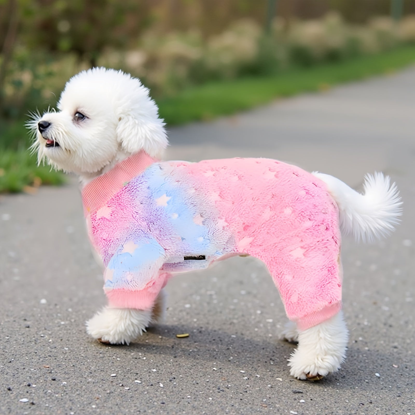 Dog Pajamas For Small Dogs, Fall Winter Dog Pjs Cute Extra Small Puppy Clothes, 4 Legs Dog Sweater Jumpsuit, Soft & Stretchy Dog Onesies Pet Apparel Outfits For Chihuahua Yorkie Cat