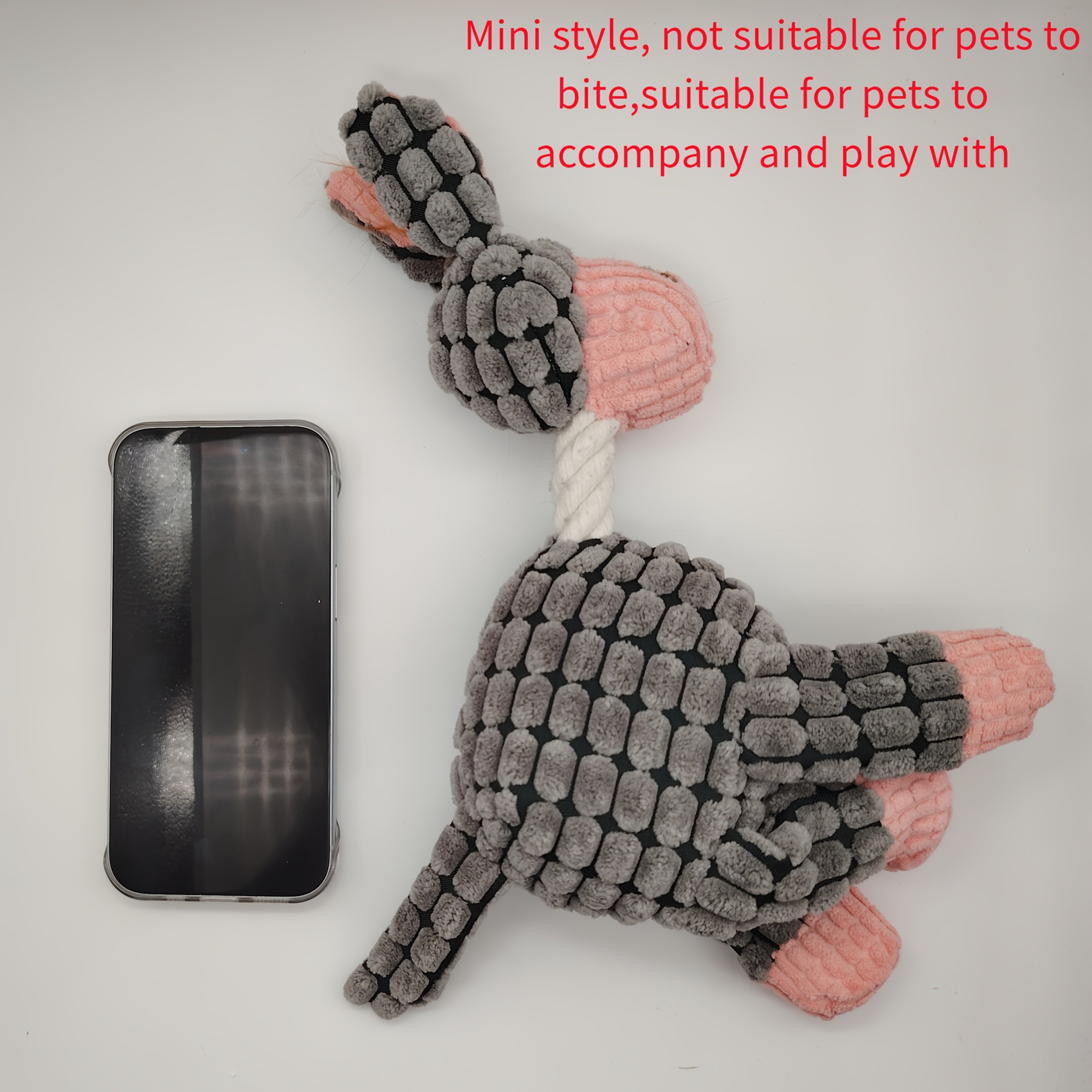 3pcs/1pc Dog Plush Toy-Cartoon Squeaky Pet Toy, Dog Chew Toy Puppy Toy, Perfect For Small & Medium Dogs, Stuffed Puppy Chew Toy For Indoor&Outdoor Play, Gift Toy For Pets