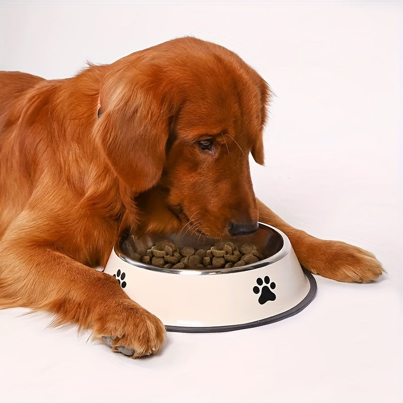 Premium Stainless Steel Pet Bowl - Non-Slip, Easy to Clean, Perfect for Dog And Cat Food And Water! Available In Three Sizes