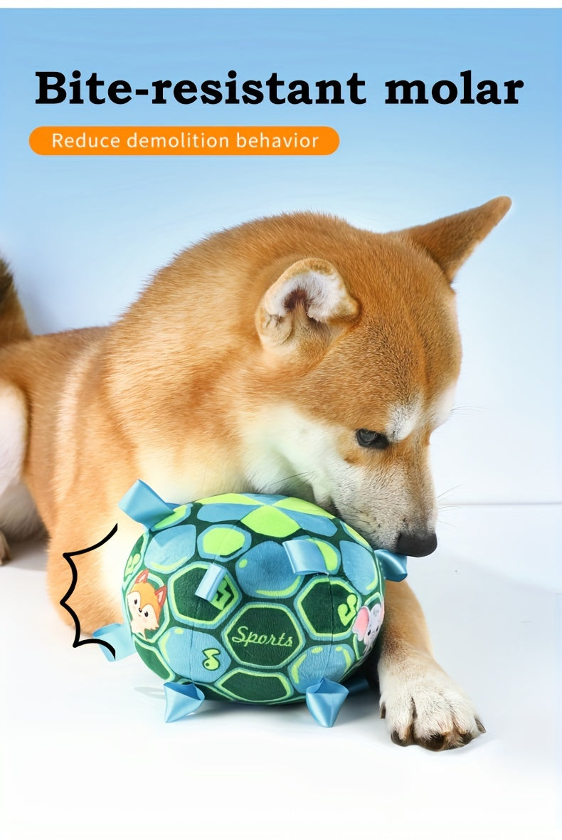 Durable Pet Toy Ball For Dog & Cat With Straps, Dog Chewing Ball Toy For Training Playing Teeth Cleaning, Interactive Fetch Pet Toy For Small Medium Large Dogs