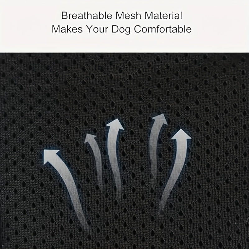 Pet Lifting Vest, Portable Harness For Small Dogs, Pet Harness With Hind Leg Support, Adjustable Breathable Harness For Walking