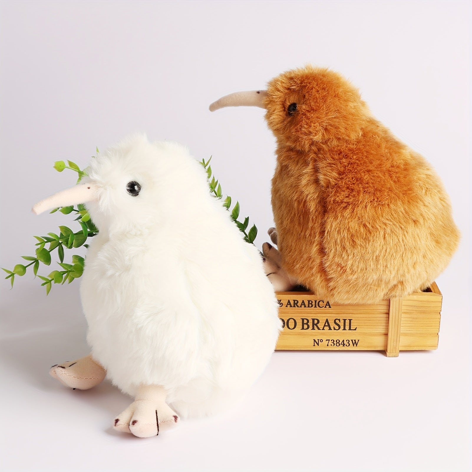 20cm/7.87in Lifelike Kiwi Bird Plush Toy Cute Stuffed Animal Toy for Youngsters Youngsters Doll Soft Cartoon Pillow Lovely Birthday Gift