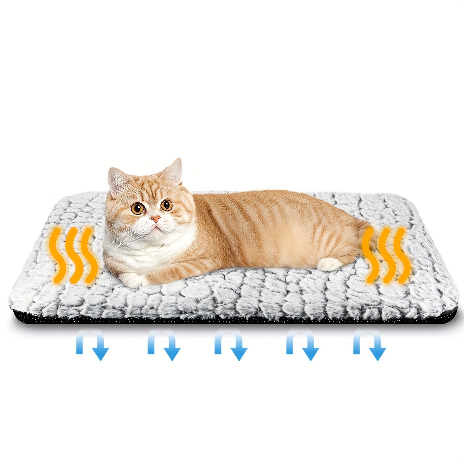 CozyHeat Self-Warming Pet Bed - Crate Pads for Cats and Dogs with Super Soft Heated Mat, Non-Slip Bottom, and Indoor/Outdoor Versatility - Perfect for Cold Winter Nights