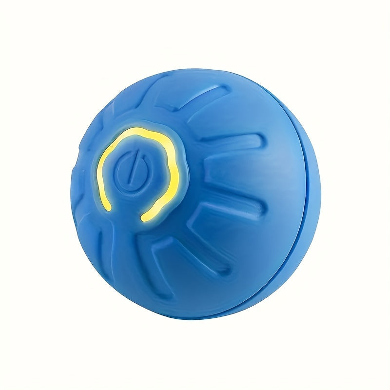 Interactive For Smart Dog Chew Ball - Durable, Automatic Rolling & Gravity-Activated PET Toy for Small to Medium Breeds, USB Rechargeable