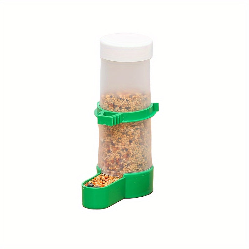 Two-Pack Bird Feeder, Automatic Feeder for Parrots, Birdcage Waterer, Waterer for Small and Medium Parrots