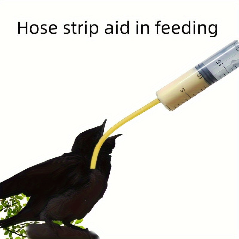 4pcs Bird Feeding Needle, Parrot With Scale Needle Feeder, For Young Birds, Bird Eating Auxiliary Tool, Bird Artificial Feeding Utensils