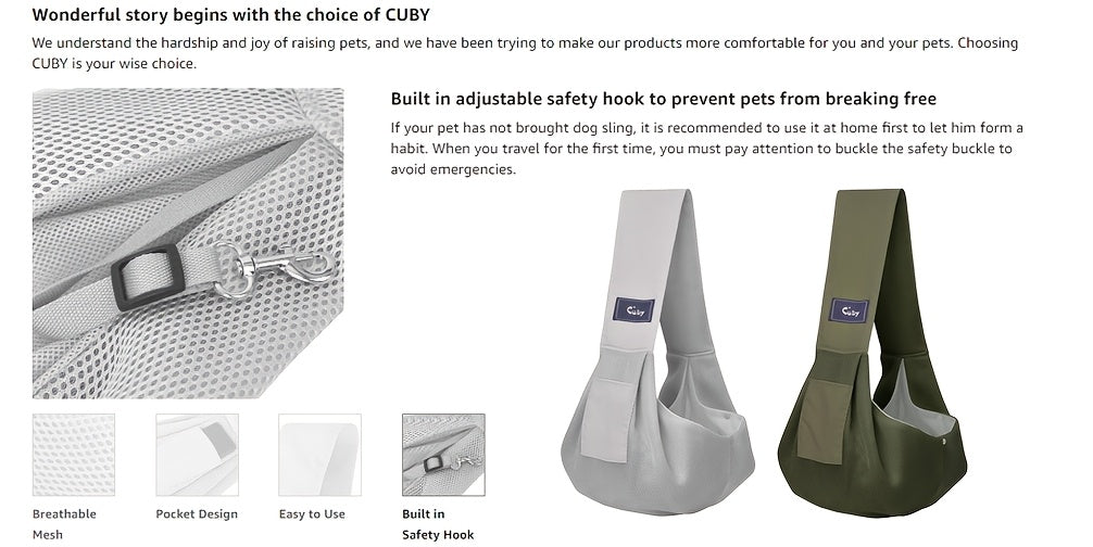 No-Loop Cubby Pet Harness