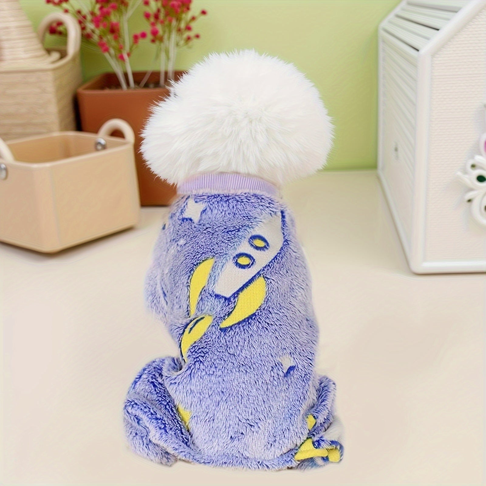 Dog Pajamas For Small Dogs, Fall Winter Dog Pjs Cute Extra Small Puppy Clothes, 4 Legs Dog Sweater Jumpsuit, Soft & Stretchy Dog Onesies Pet Apparel Outfits For Chihuahua Yorkie Cat