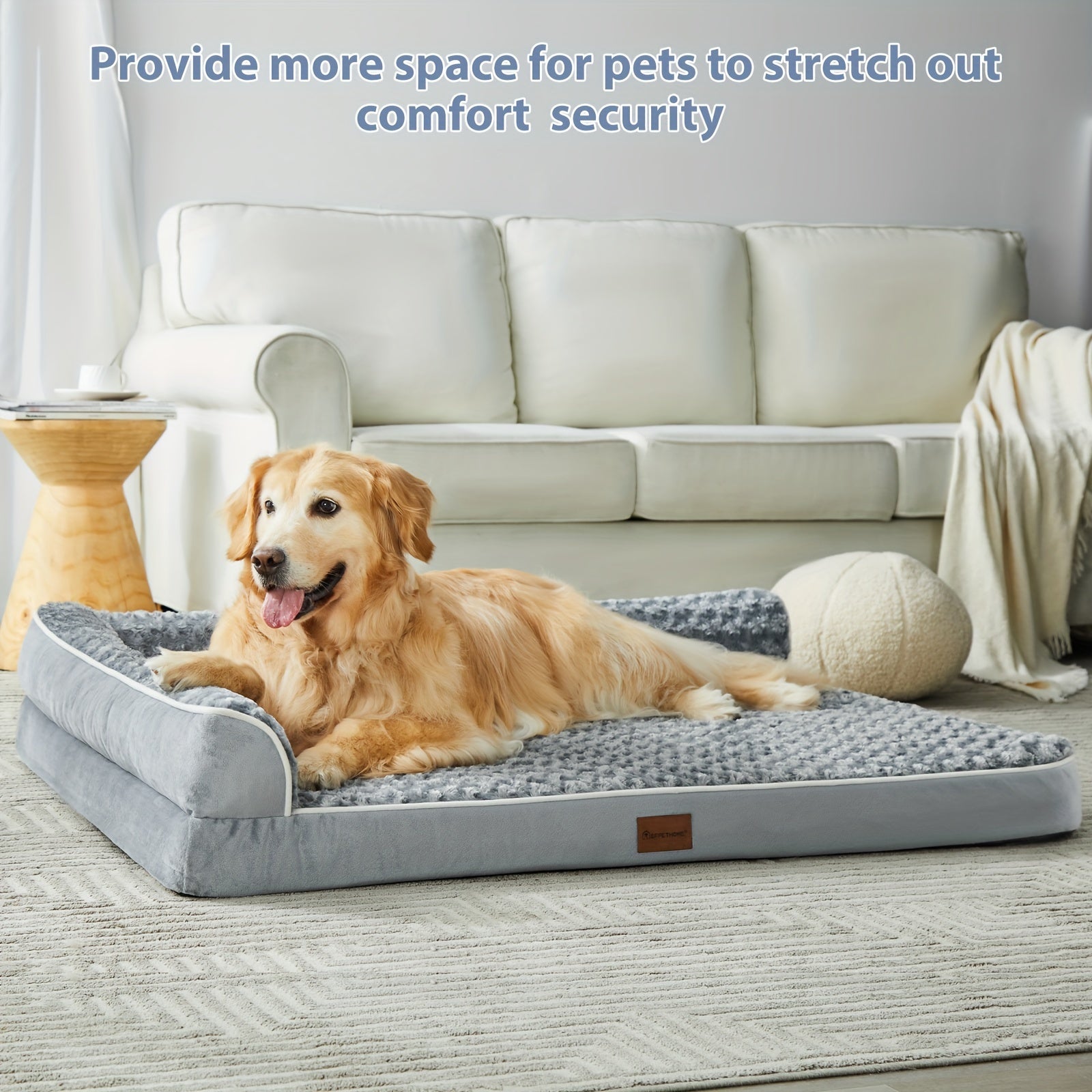 Orthopedic Dog Beds for Large Dogs, Extra Large Waterproof Dog Bed with Removable Washable Cover, Egg Crate Foam Pet Bed, XL Dog Crate Bed, dog beds large sized dog, large dog bed, large dog bed, dog beds for large dogs