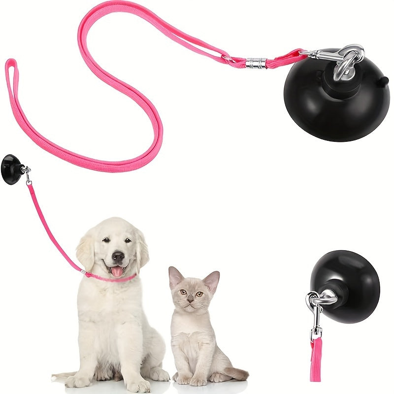 A Set of Suction Cup Restraints for Dog Bathing, Designed for Grooming Tubs to Secure Pets During Baths - Suitable for Cats And Dogs of All Sizes.
