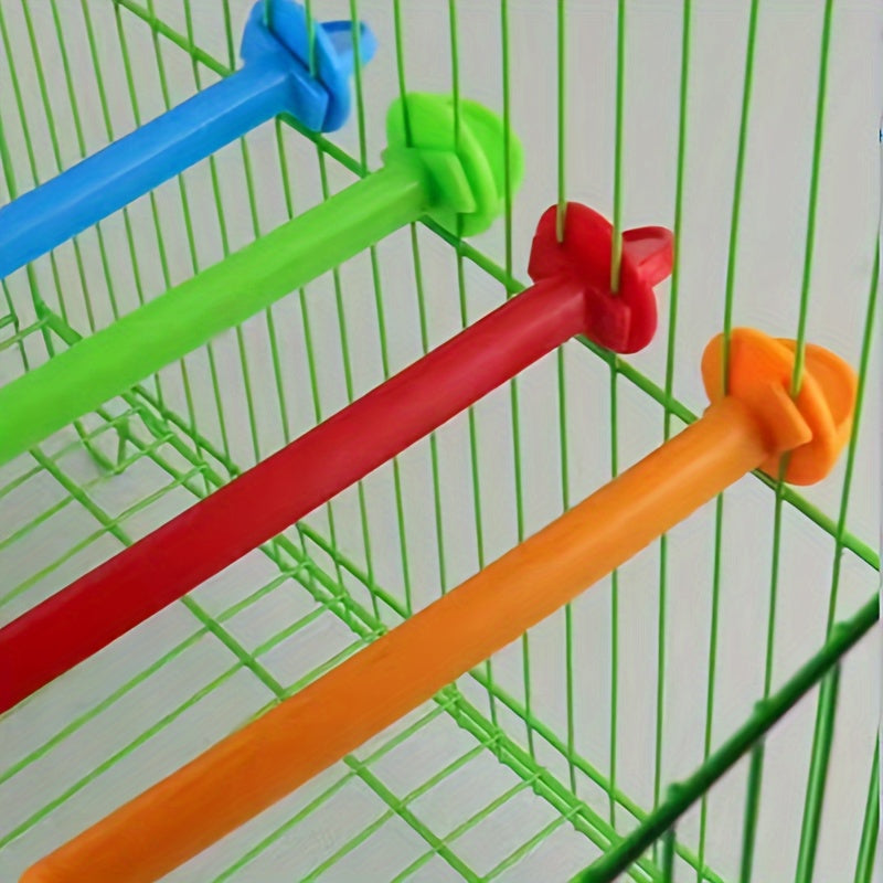 5pcs Bird Stand Poles, Grinding Claw Stick, Bird Cage Accessories, Bird Standing Perch