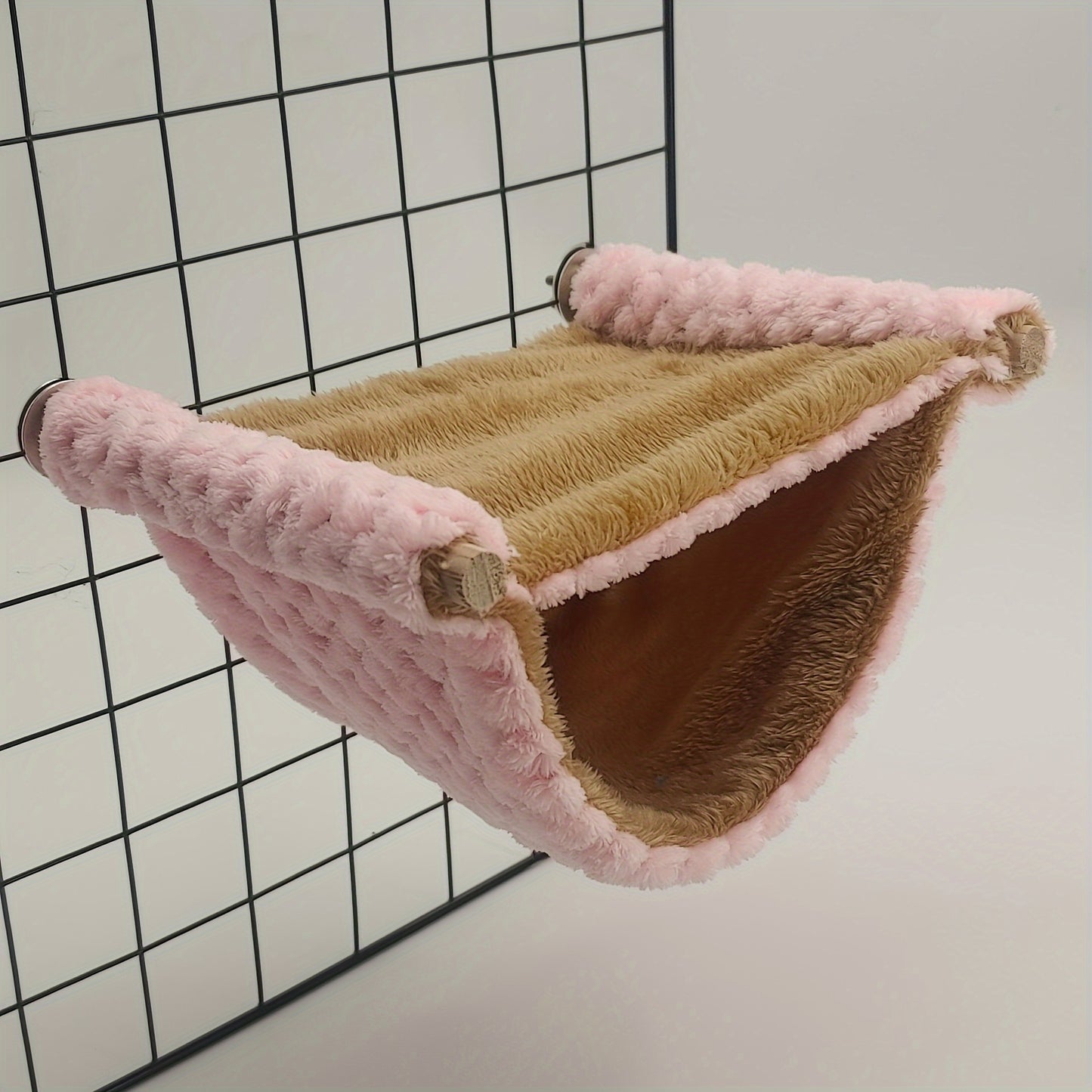 Double Layer Winter Warm Rat Hammock - Cozy Hanging Nest Bed for Guinea, Rats, And Chinchillas - Cage Accessories for Small Pets