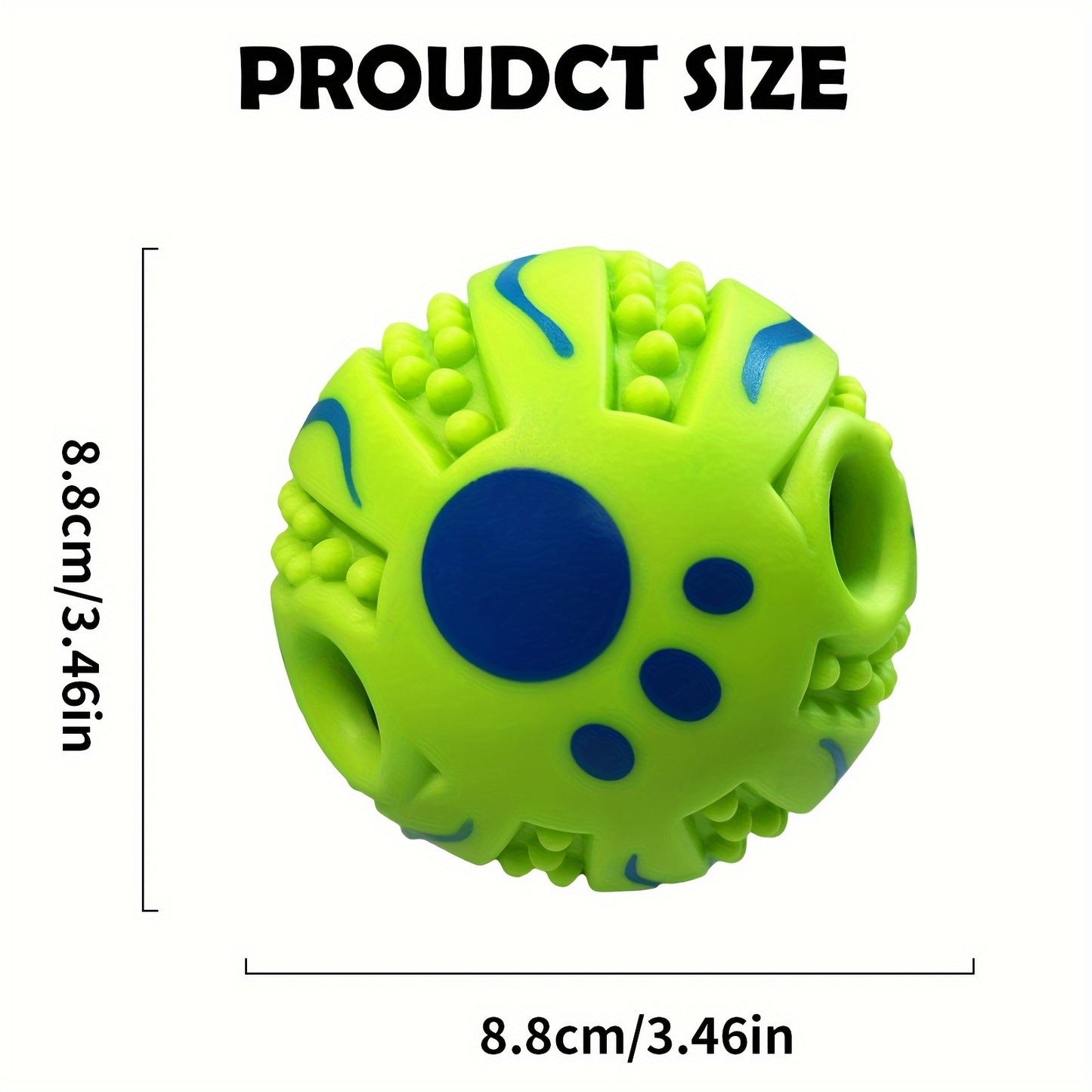 Pet Voice Ball Toy, Dog IQ Training Ball Toy, Without Battery