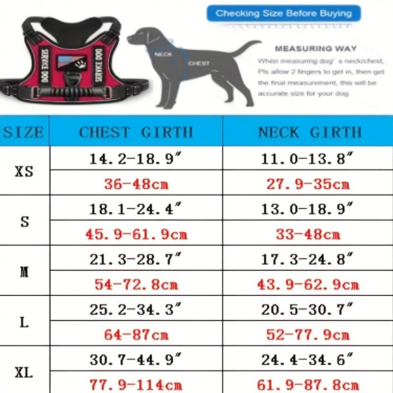 Heavy Duty Dog Harness And Leash Set With Poop Bag Dispenser And Bowl