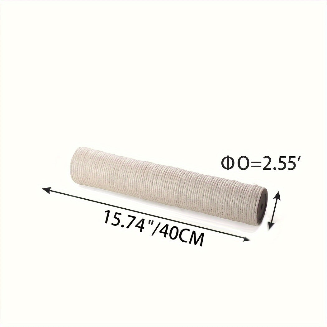 Cat Scratching Post, DIY Sisal Rope Cat Scratching Rod Toy For Indoor Cats, Pet Furniture Accessories