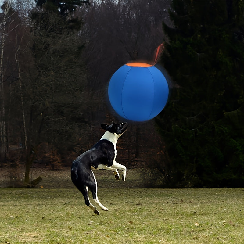 Inflatable Pet Toy Balls, 21.7-inch Dog Balls, Golden Retriever Anti-biting Balls, Soothing Boredom, Teasing Pet Training Balls, Dog Polo Pet Toys, Cattle And Dogs Herdsman Balls, Australian Shepherd Herdsman Balls (m Yards 2