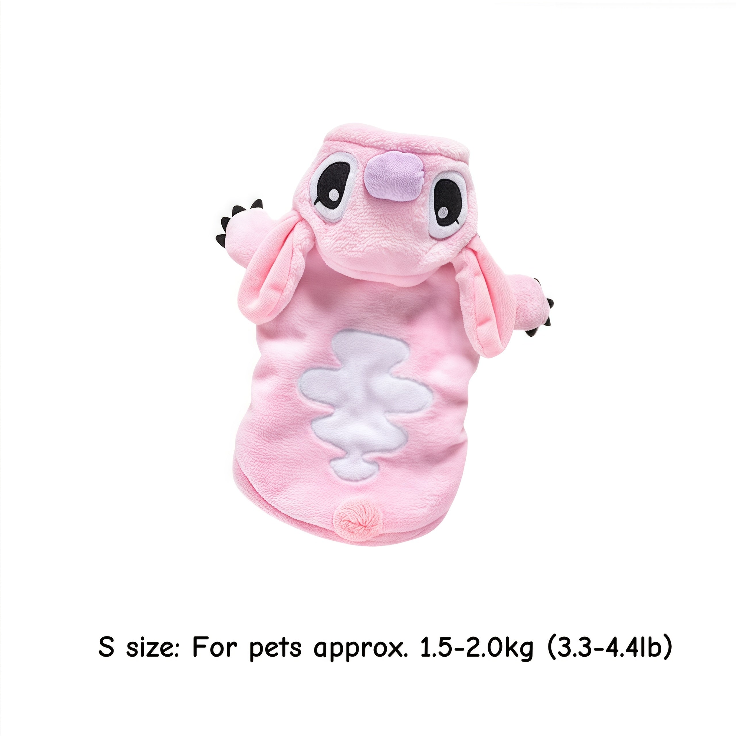 Halloween & Christmas Pet Hoodies - Cute Cartoon Animal Costumes for Dogs & Cats, Soft Polyester Knit Fabric, XS to 7XL Sizes, Fun Holiday Outfits with Bats, Ghosts, and Snowmen Designs, Dog Costume, Festive Pet Apparel, Play