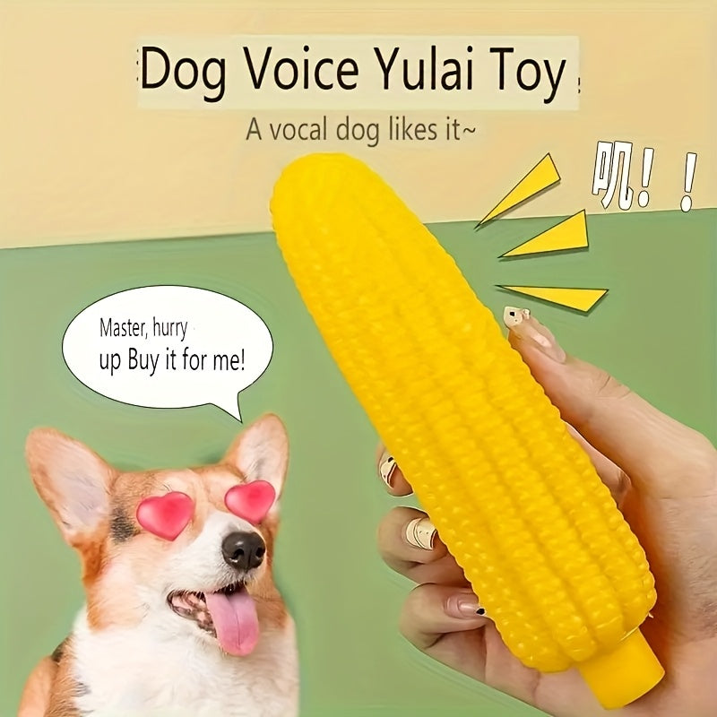 [Durable Plush] Durable Plush Squeaky Dog Toy | For All Dog Breeds | Plush | Squeaky, Chew Resistant, Interactive | Pet Toy | Without Battery