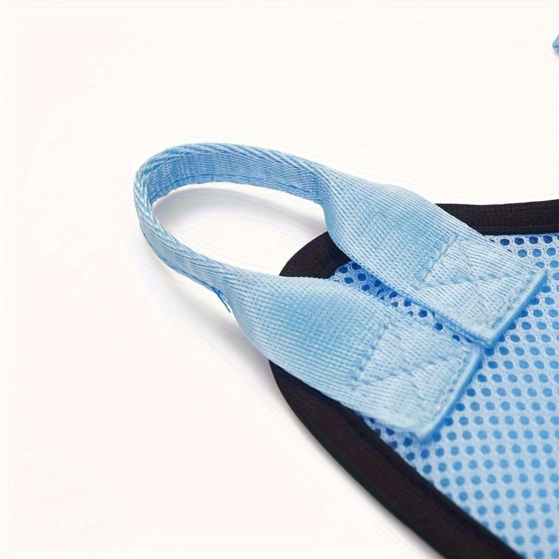 [Anti-Scratch, Grooming Hammock] Anti-Scratch Dog Nail Clipping & Grooming Hammock | Soft Padded Design, Durable Fabric for Safe Nail Trimming, Injection & Feeding Time - Essential Pet Grooming Accessory