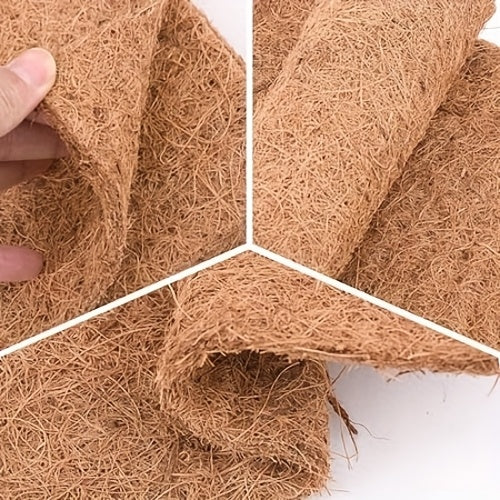 [7pcs]7pcs Of Reusable Coconut Palm Mats, Chicken Coop Nesting Mats, Moisture-proof And Heat-insulating, Perfect For Birds And Reptiles To Lay Eggs, Easy To Care For