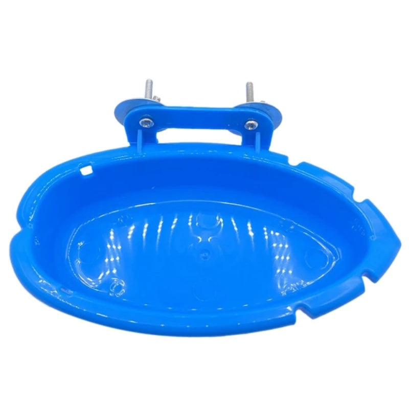 Hanging Bird Bath Tub for Parrot Cage - Easy to Clean and Durable Bird Bathing Box - For Parrots - Suitable for Daily Bathing - Perfect Gift for Bird Lovers