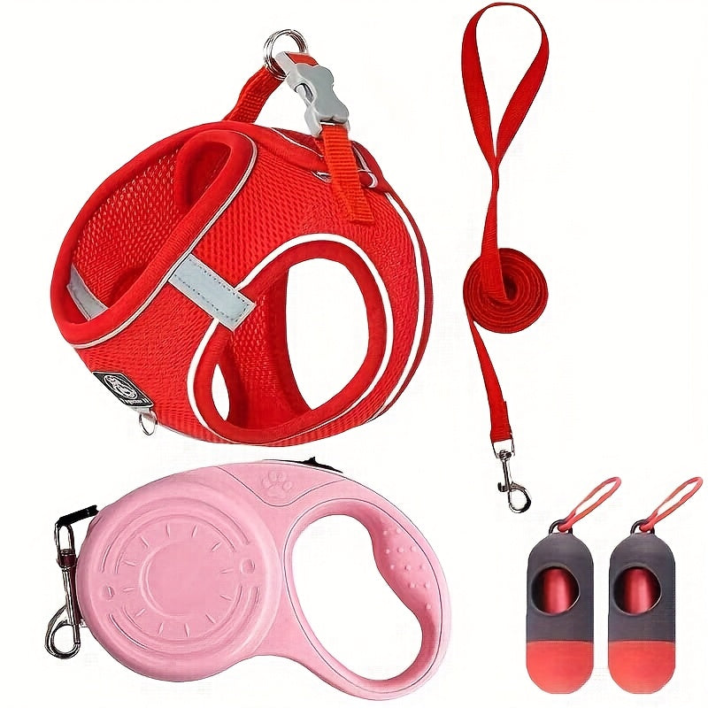 PetSafe Automatic Traction Rope Harness with 2 Waste Bags