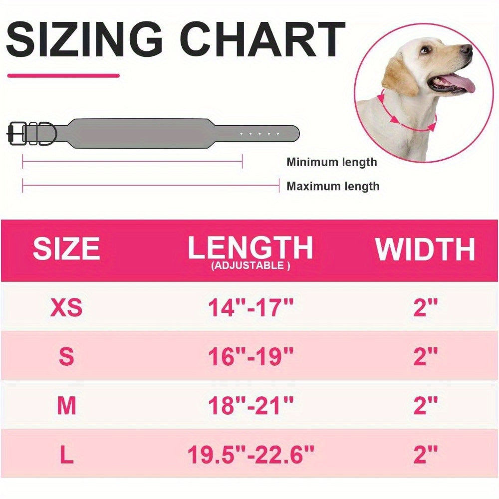 [Golden Spiked Collar] Epesiri Wide Golden Spiked Dog Collar | Adjustable Durable Spike Studded Pet Collar for Pitbull Mastiff Bulldog Pugs Husky Rottweiler