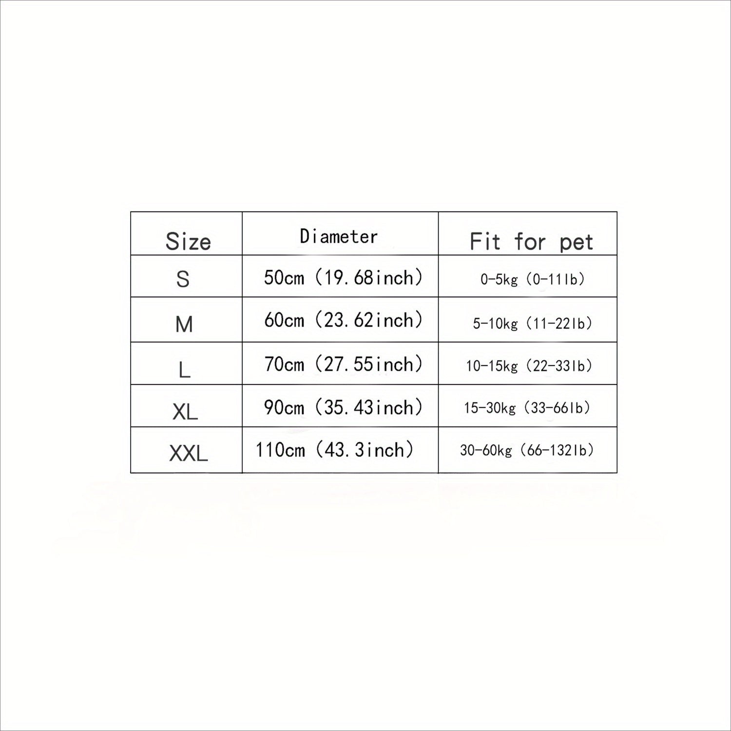 [Long-haired Pet Bed] Soft 60/70/90/110CM Long-haired Pet Bed - 1Pc Dog Beds for Small, Medium, Large Dogs - Warm Christmas Present