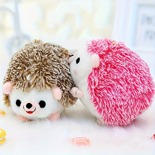 Durable Plush Hedgehog 1pc Plush Toy for Pets - Interactive Chew Toy for Long-Lasting Play, Suitable for All Breed Sizes