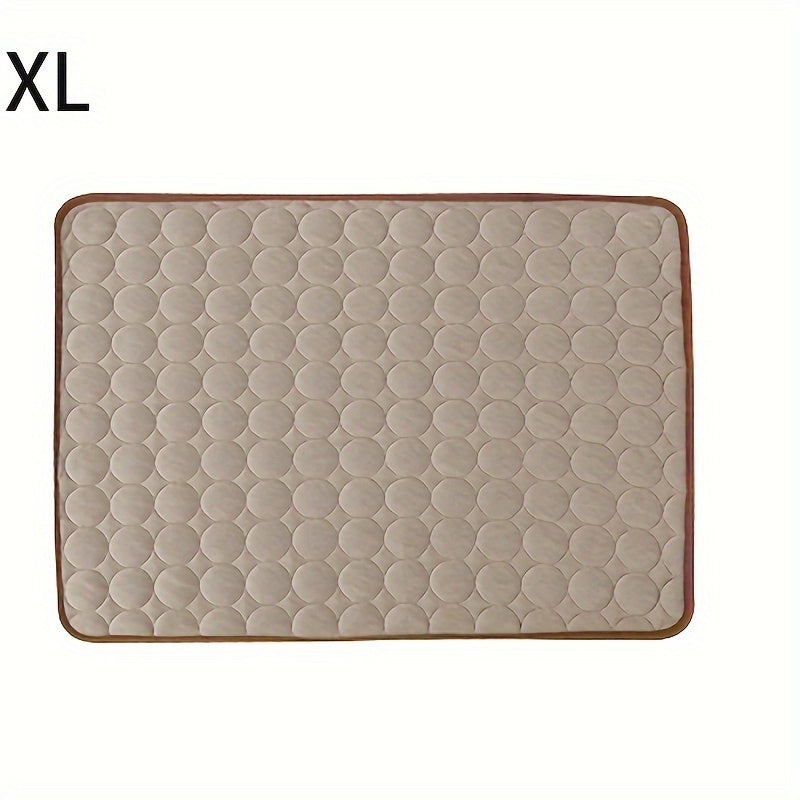 Ultimate Cooling Pet Bed Mat - Self-Cooling, Breathable, Summer Heat Relief, Orthopedic Support, Comfortable Sleeping Blanket for Dogs - Perfect for Hot Weather, Outdoor, and Indoor Use