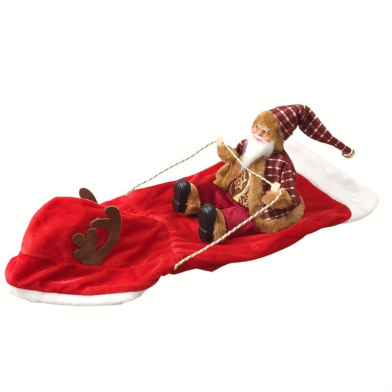 Adorable Santa Claus Pet Costume - Soft, Comfortable, Riding Design for Small, Medium, Large Dogs - Festive Party Outfit, Christmas Dog Clothes, Cosplay Pet Apparel