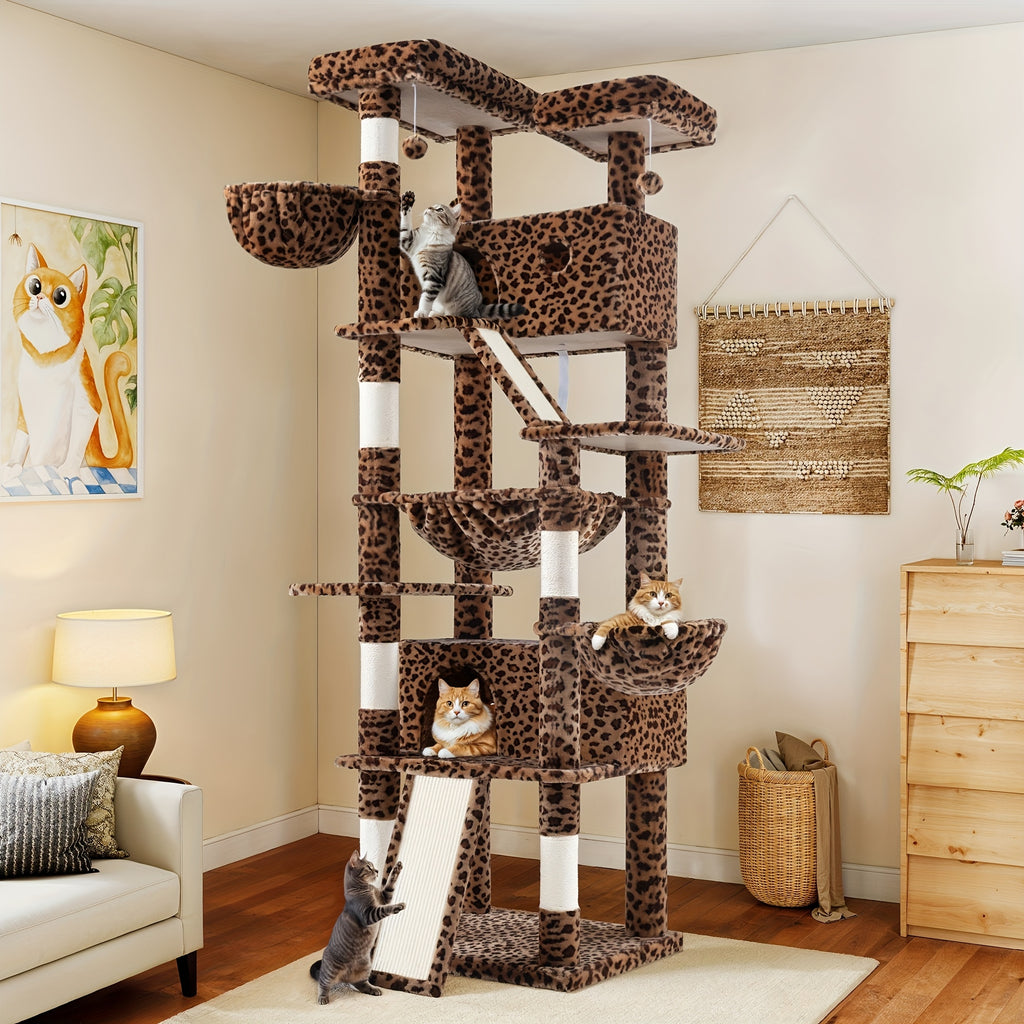 Multi-Level Cat Tree Tower for Indoor Cats