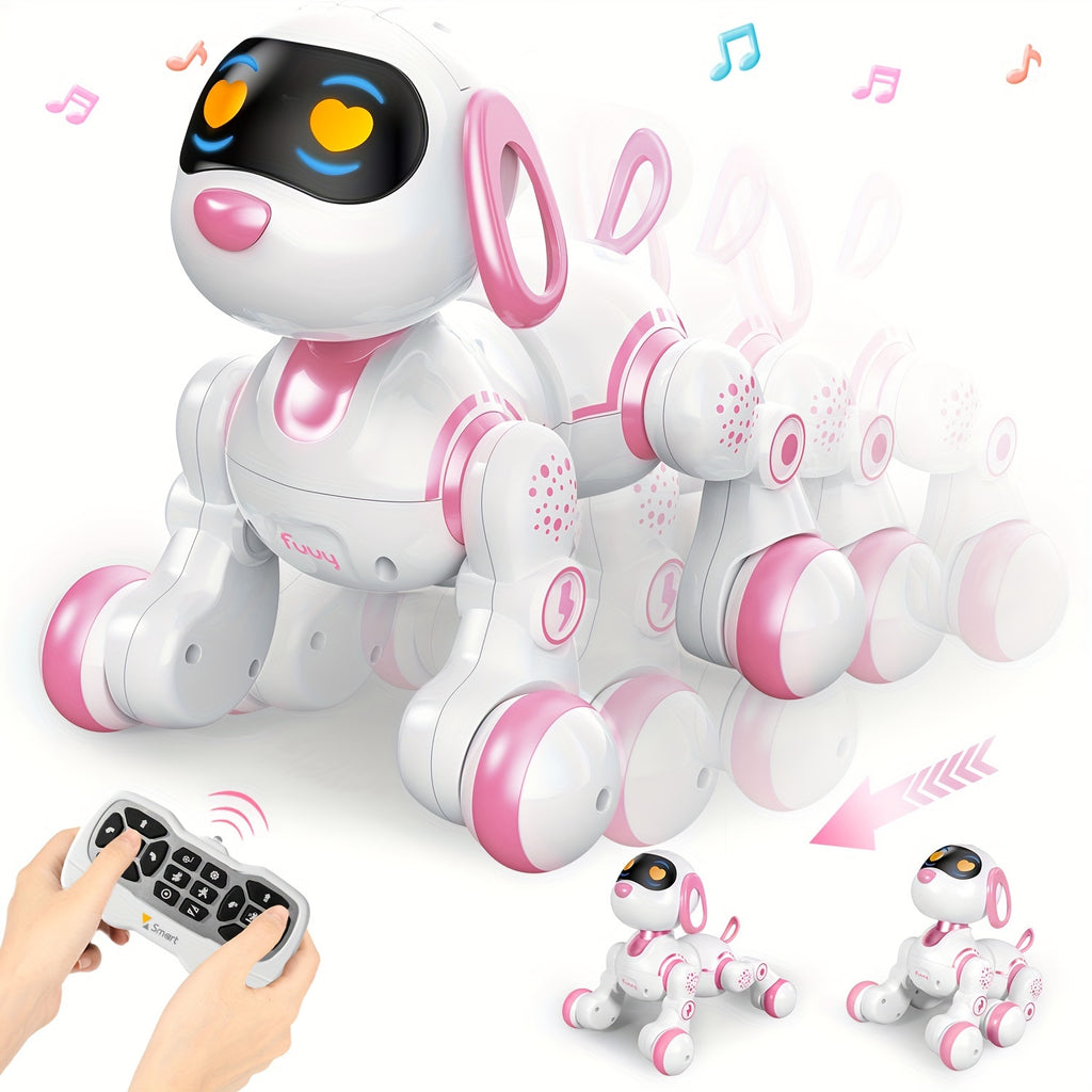 FUUY Robot Dog Toy for Kids, singing and dancing interactive companion pet Pet  toy dogs Gifts for boys and girls aged 3 4 5 6 years old