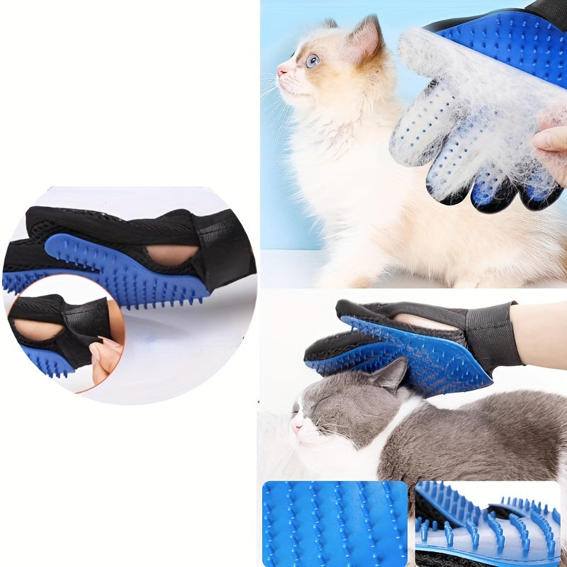 [8-Piece Pet Grooming Kit Uncharged] 8-Piece Pet Grooming Kit for Dogs - PP Material, Uncharged, Battery-Free - Includes Shampoo Brush, Flea Comb, Nail Clippers, Toothbrush, and More