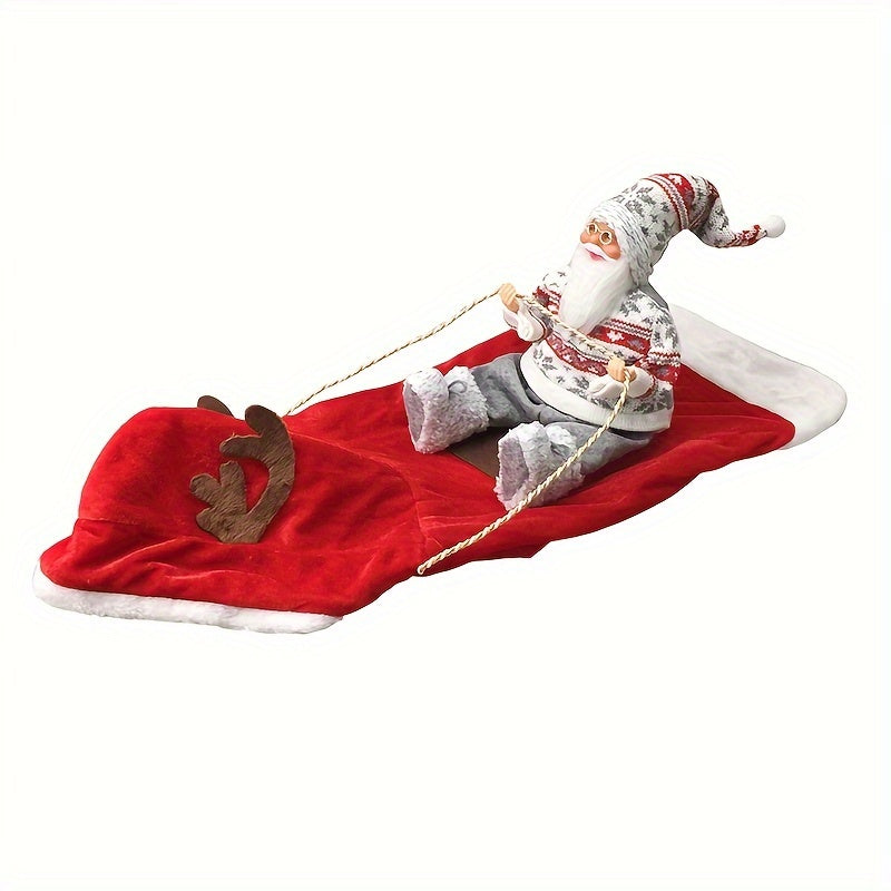Adorable Santa Claus Pet Costume - Soft, Comfortable, Riding Design for Small, Medium, Large Dogs - Festive Party Outfit, Christmas Dog Clothes, Cosplay Pet Apparel