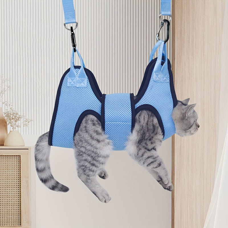 Anti-Scratch Dog Nail Clipping & Grooming Hammock