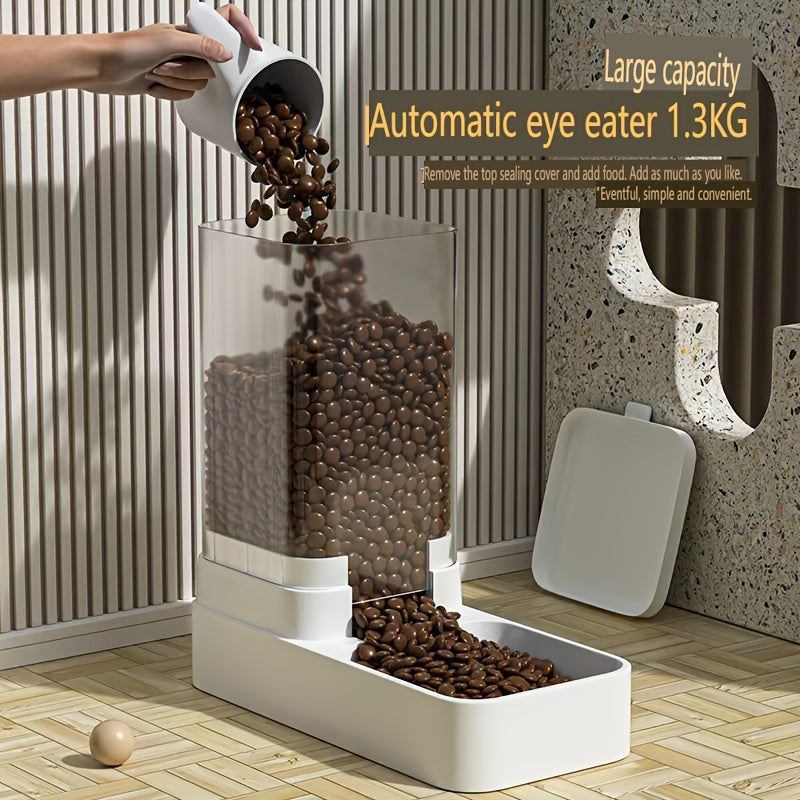 [ Hot selling ] 2pcs Gravity Pet Feeding and Drinking Set, Automatic Dog Food Feeding and Drinking Set - Pet Feeding Set - Suitable for Dogs, Cats, and Pet Animals
